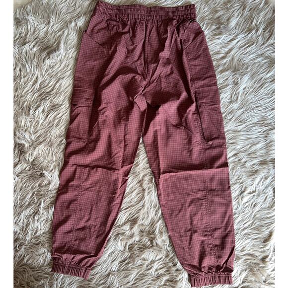 New Fabletics Ripstop Cargo Jogger womens Sepia stripe size M - Picture 7 of 7